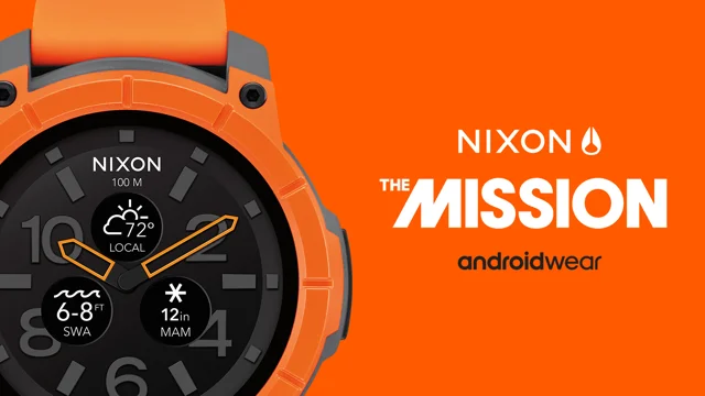 NIXON THE MISSION スマートウォッチ GPS搭載 活動量計 - 時計