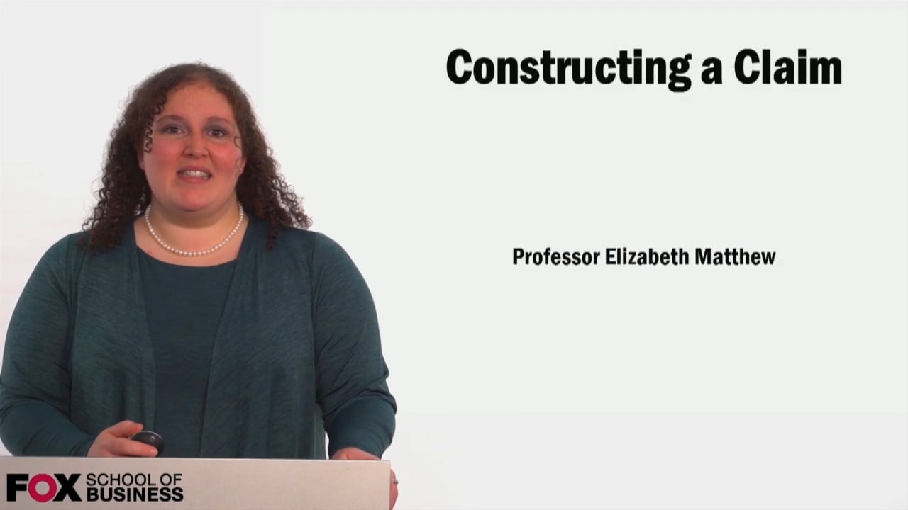 Login to view Constructing a Claim
