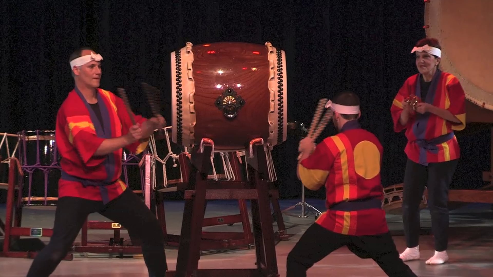 Promotional video thumbnail 1 for Taikoza- taiko drums and bamboo flutes