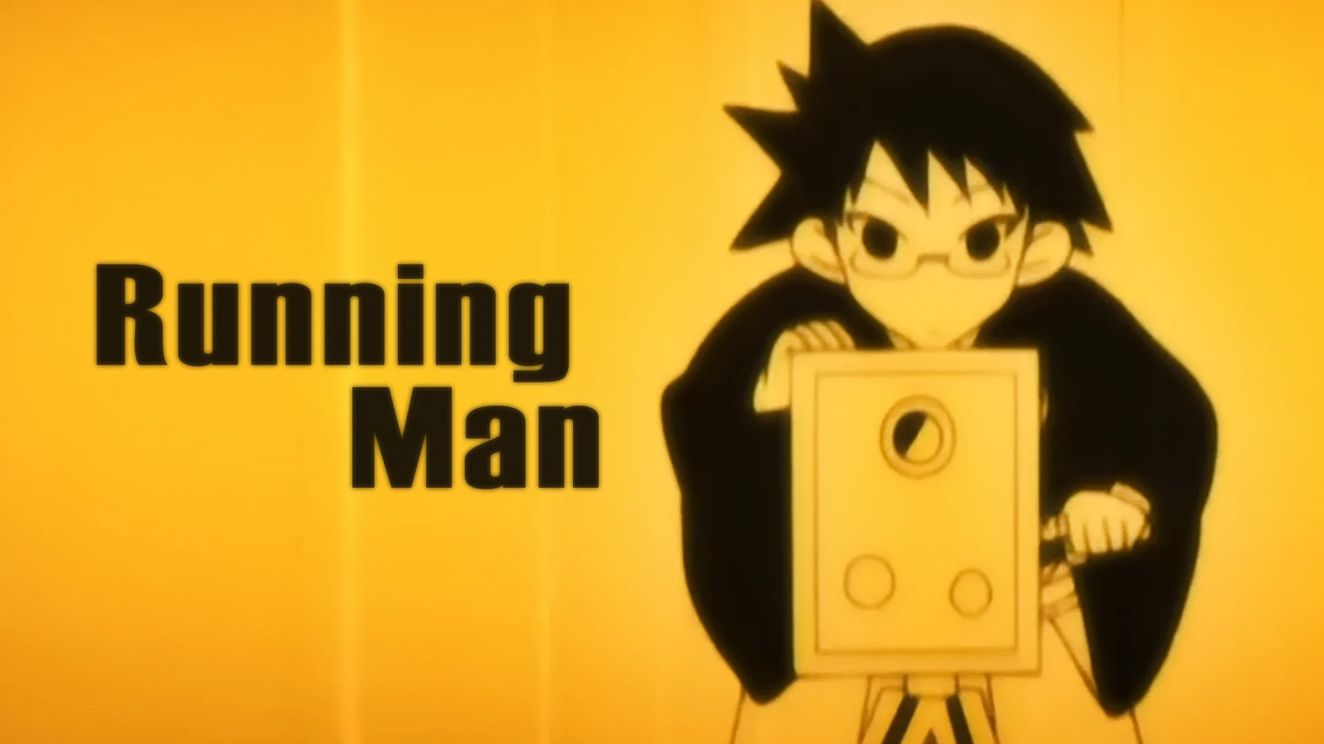 running man anime wallpaper