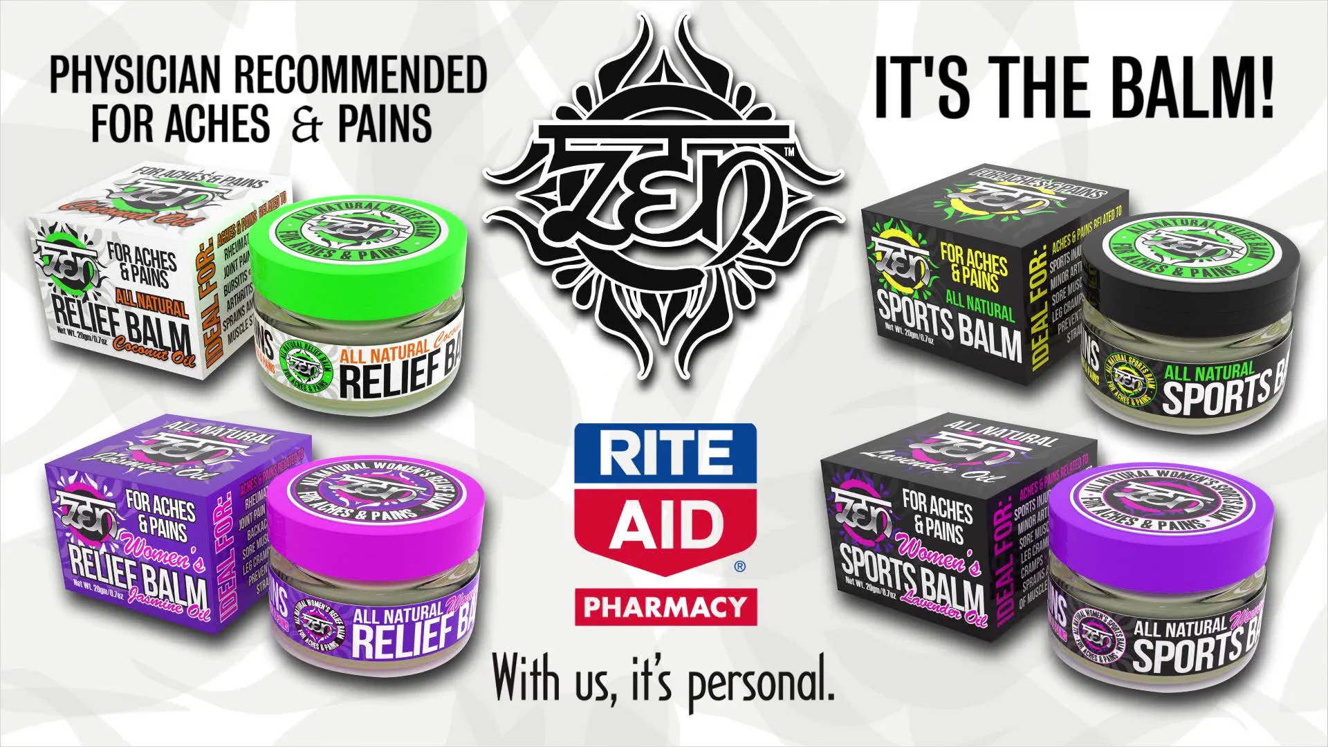 DR Peter Waldstein Zen Relief Balm Available now in select Rite Aid Stores. on Vimeo