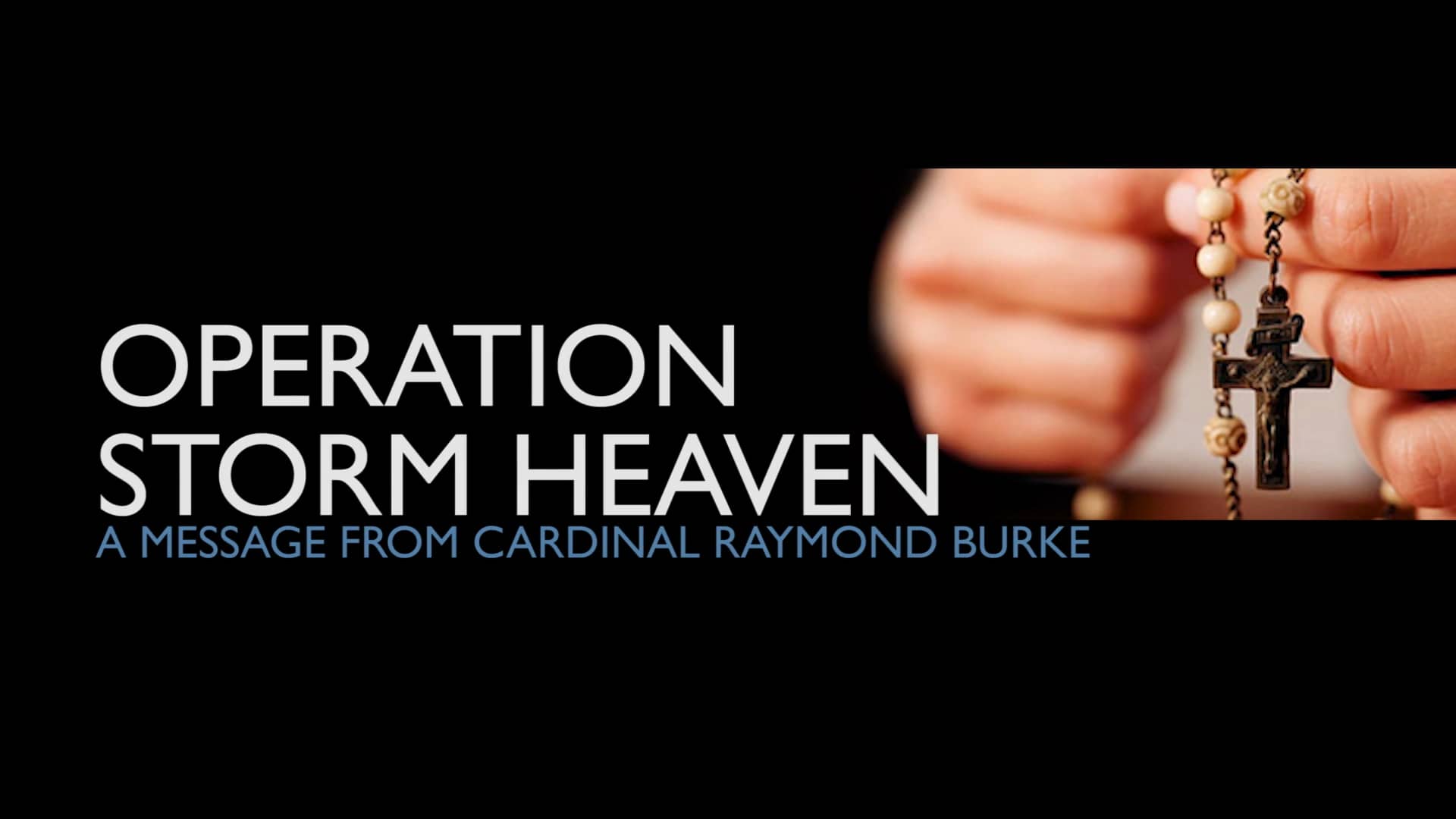 Invitation to Operation Storm Heaven on Vimeo