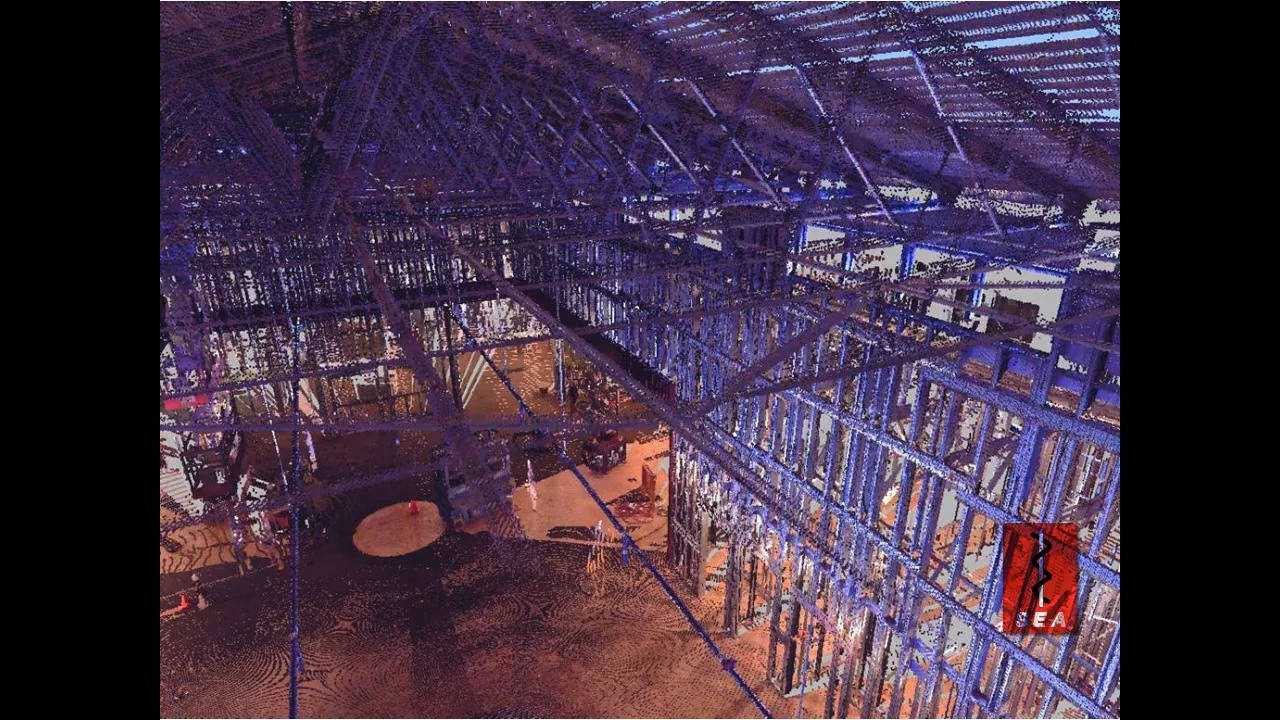 Construction Visualization - Truss Framing - Scan Data on Vimeo