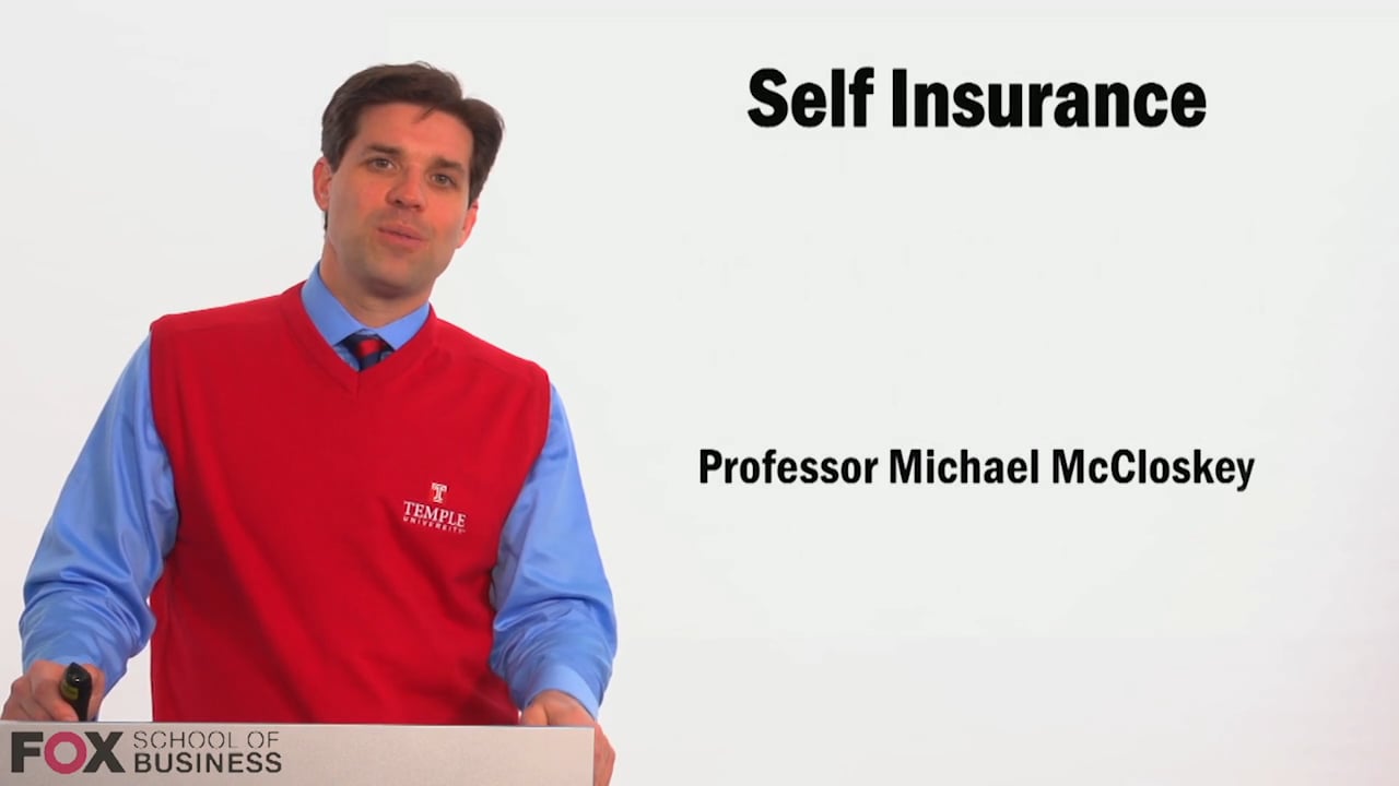 Self Insurance