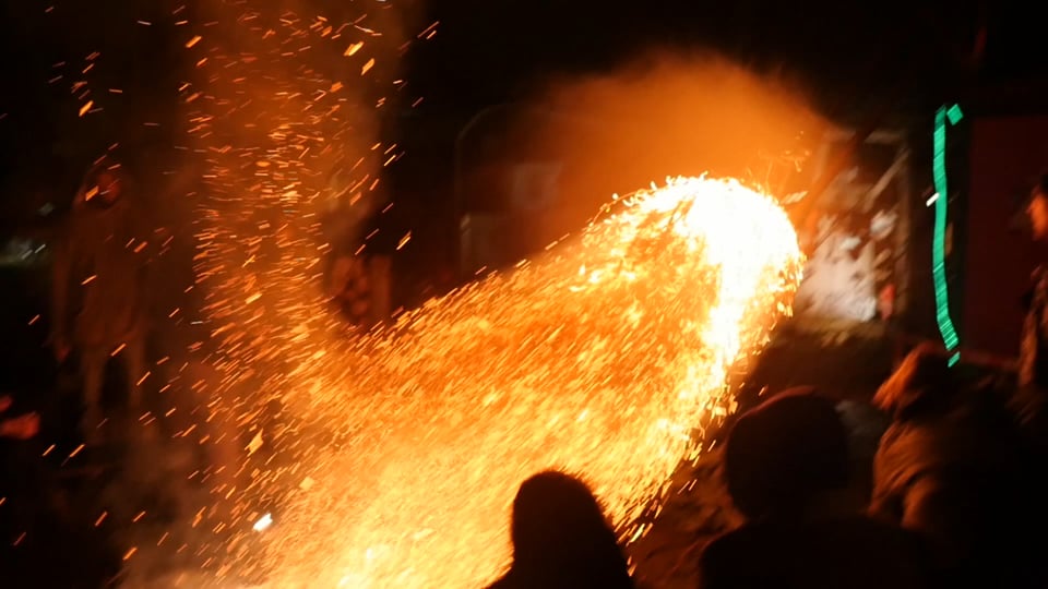 Weihnachtsbaumschießen