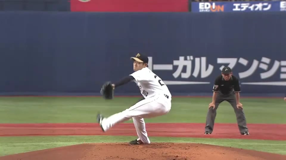 【1回表】内角に決まるストレート!! バファローズ・近藤大は強心臓ルーキー!! 2016/3/19 Bs-T