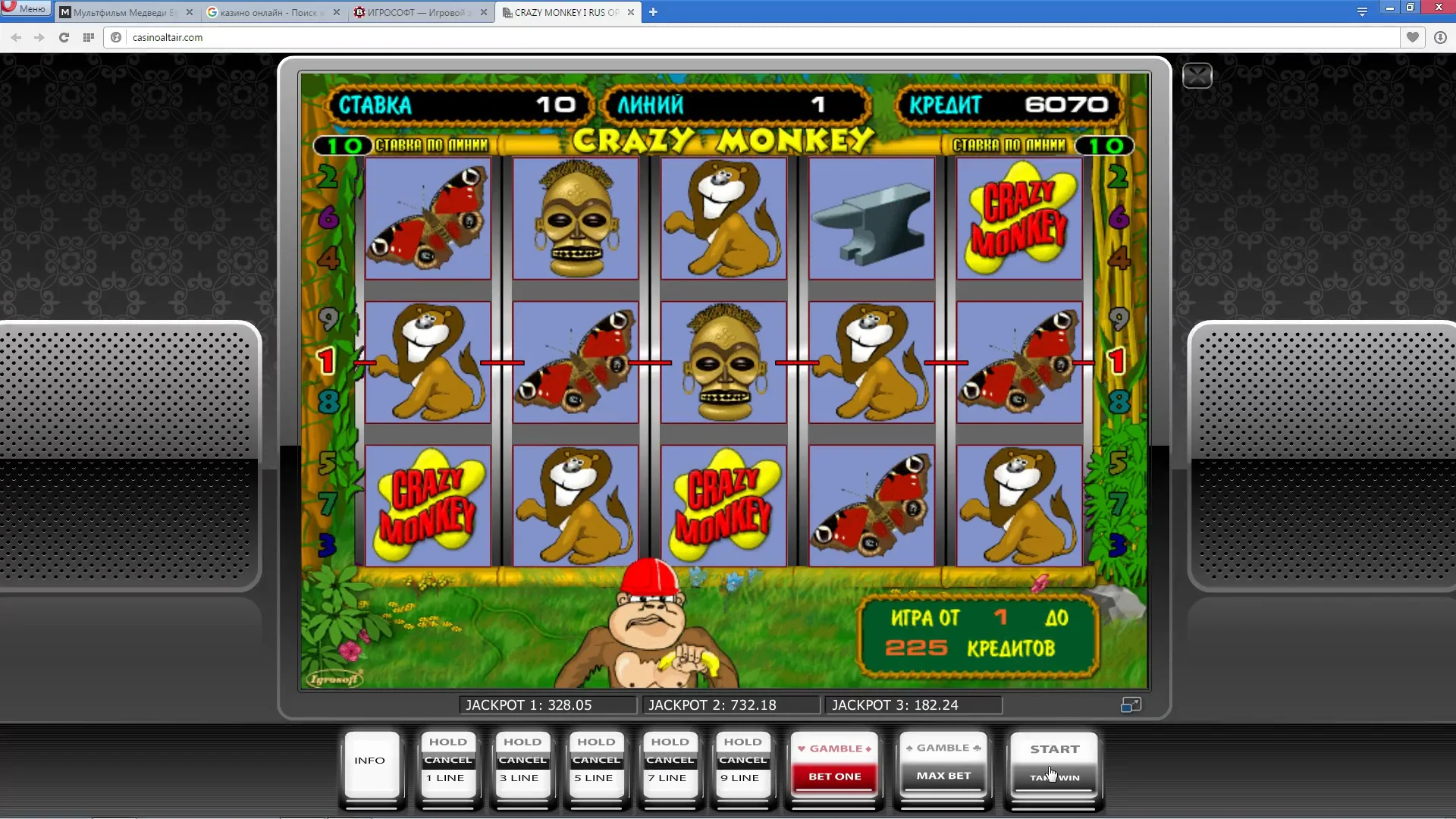 Crazy monkey slot ru4