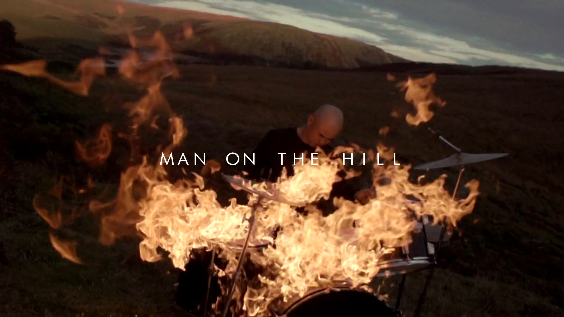 Man on the hill