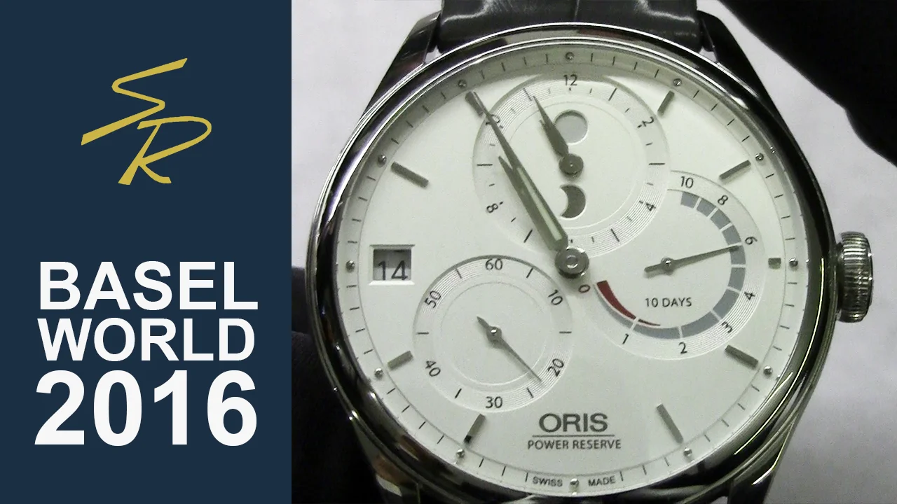 ORIS Artelier Calibre 112 Twin Time 10 days Power Reserve Night and Day Silver Dial Alligator Grey 112 7726 4051 1 23 71 fc