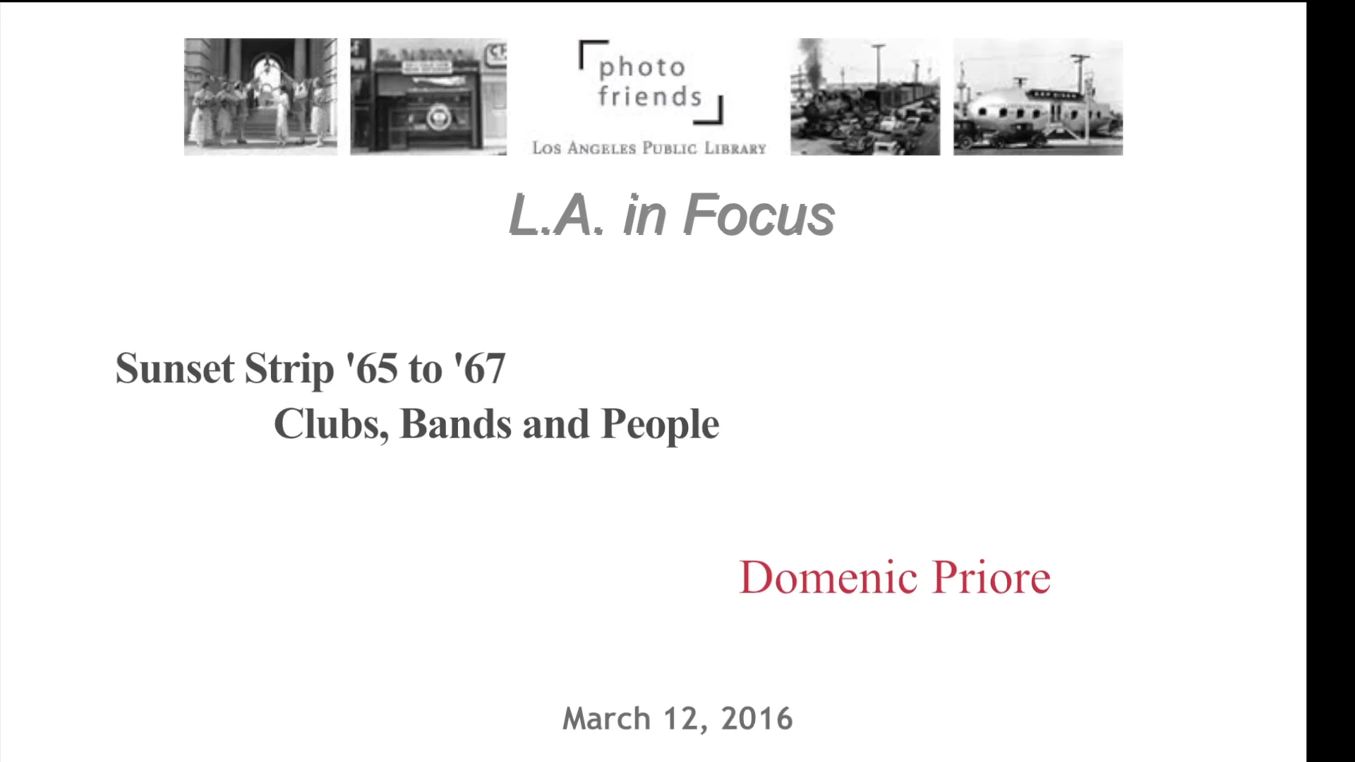L.A. In Focus: Edward Colver on Vimeo