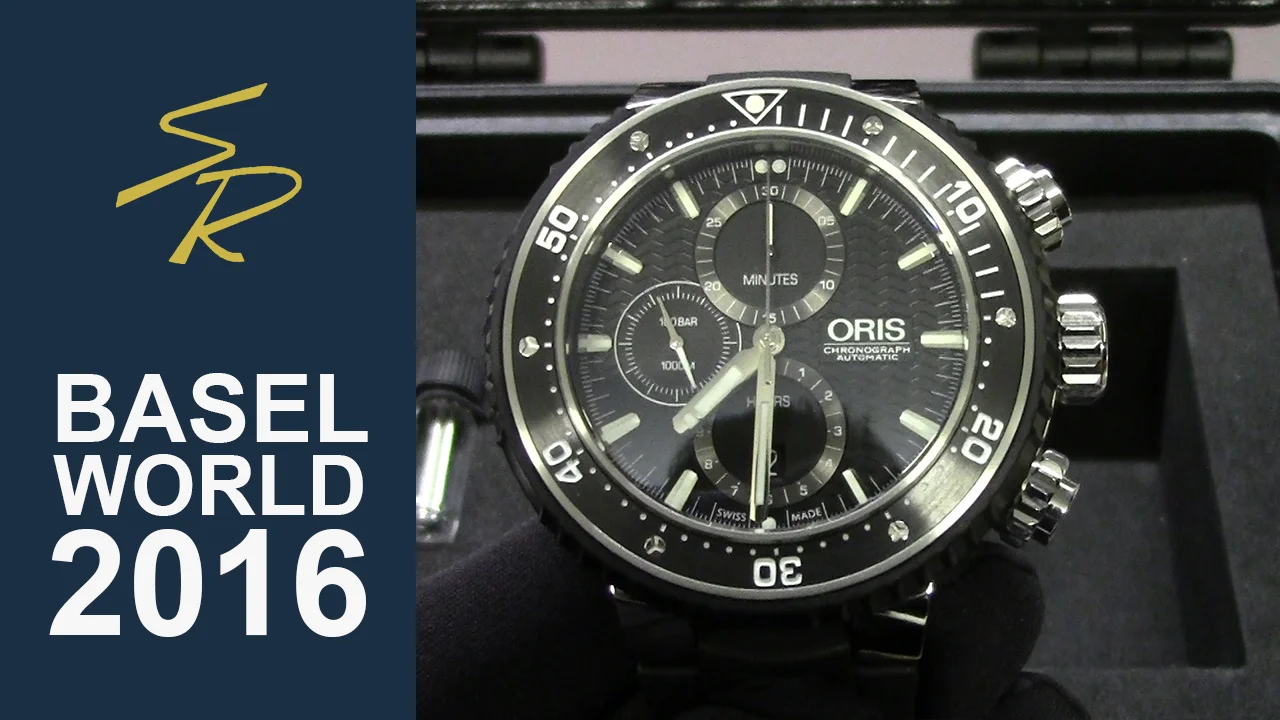 ORIS Prodiver Chronograph 51cm restyle 774 7727 7154 8 26 74 peb Baselworld 2016