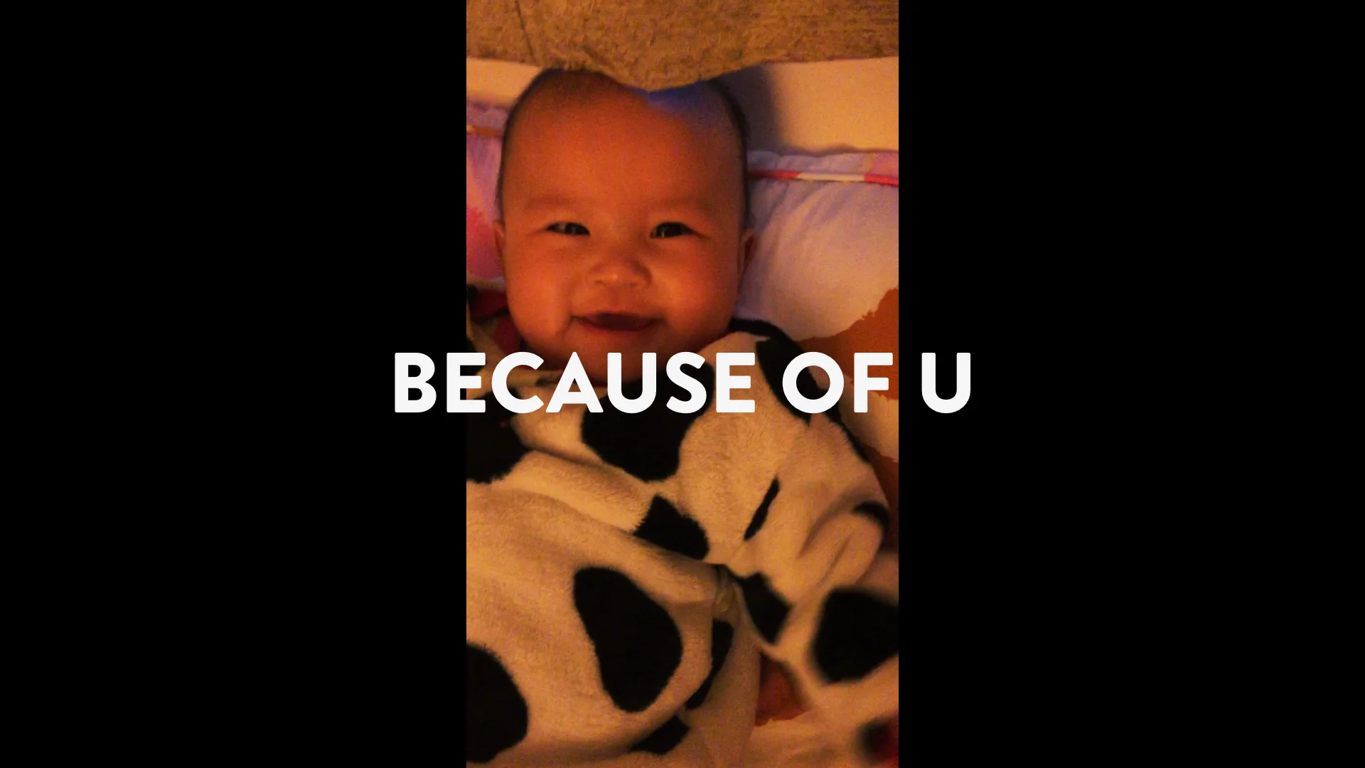 because of u on Vimeo