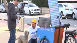 Campanya al carrer per a la tinença responsable de gossos