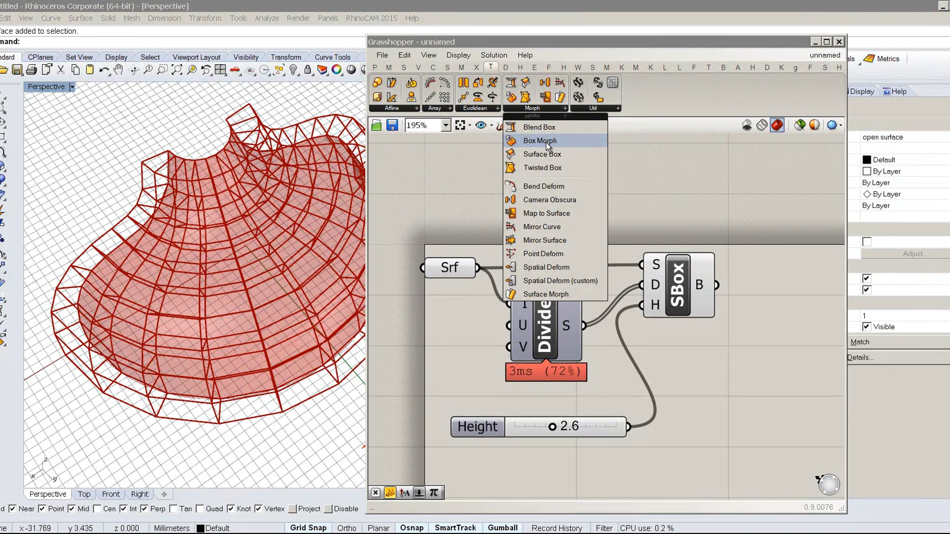 Propagación de componentes 3D parte 01.