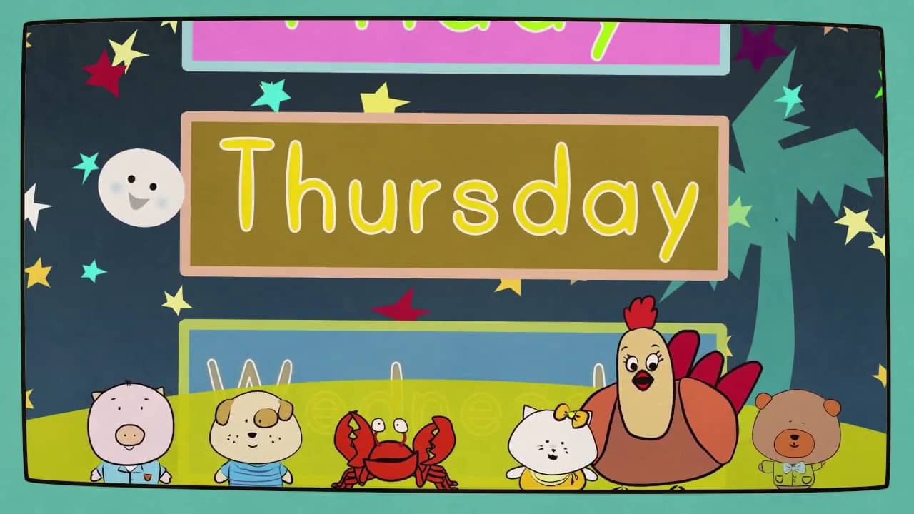 Days of the week song the singing walrus on vimeo