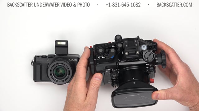 Panasonic LUMIX LX100 Camera and Nauticam NA-LX100 Underwater Housing Installation