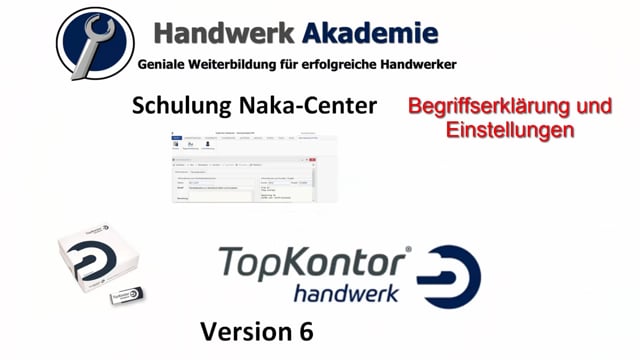 Begriffserklärung und Einstellungen zur Naka