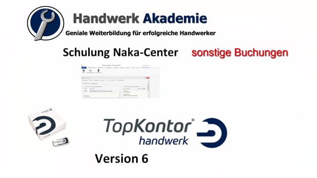 sonstige / diverse Buchungen Naka