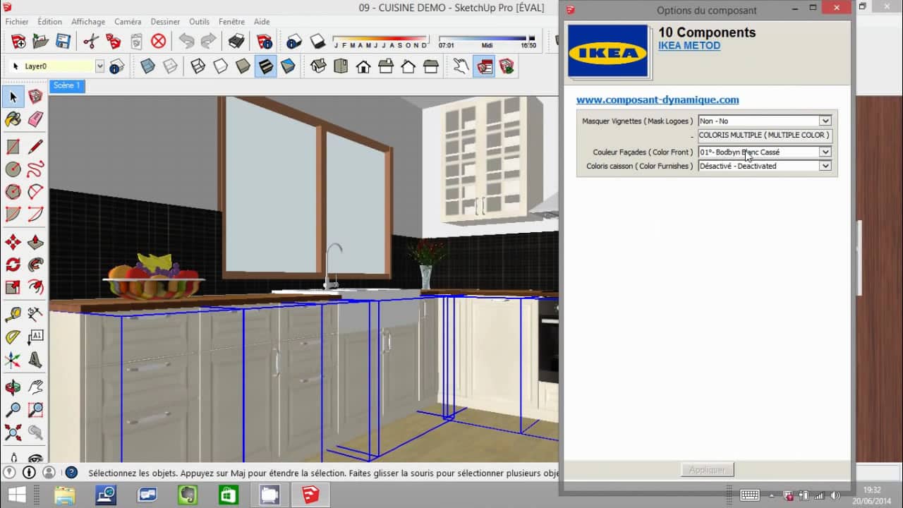 Kitchen IKEA Plugin SketchUp on Vimeo