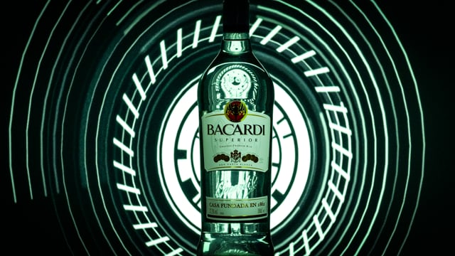 Still from Bacardi Projections TVC by Stagewolf Productions