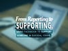 From Reporting to Supporting: Using Facebook to Support Someone in Suicidal Crisis