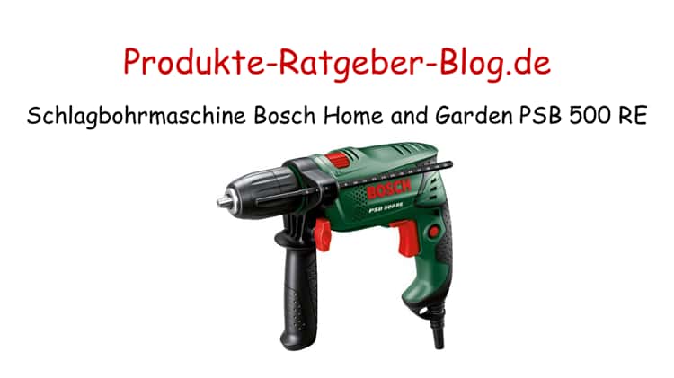Test Schlagbohrmaschine Bosch Home and Garden PSB 500 RE on Vimeo
