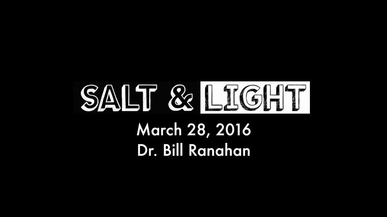 SALT & LIGHT: Dr. William Ranahan II on Vimeo
