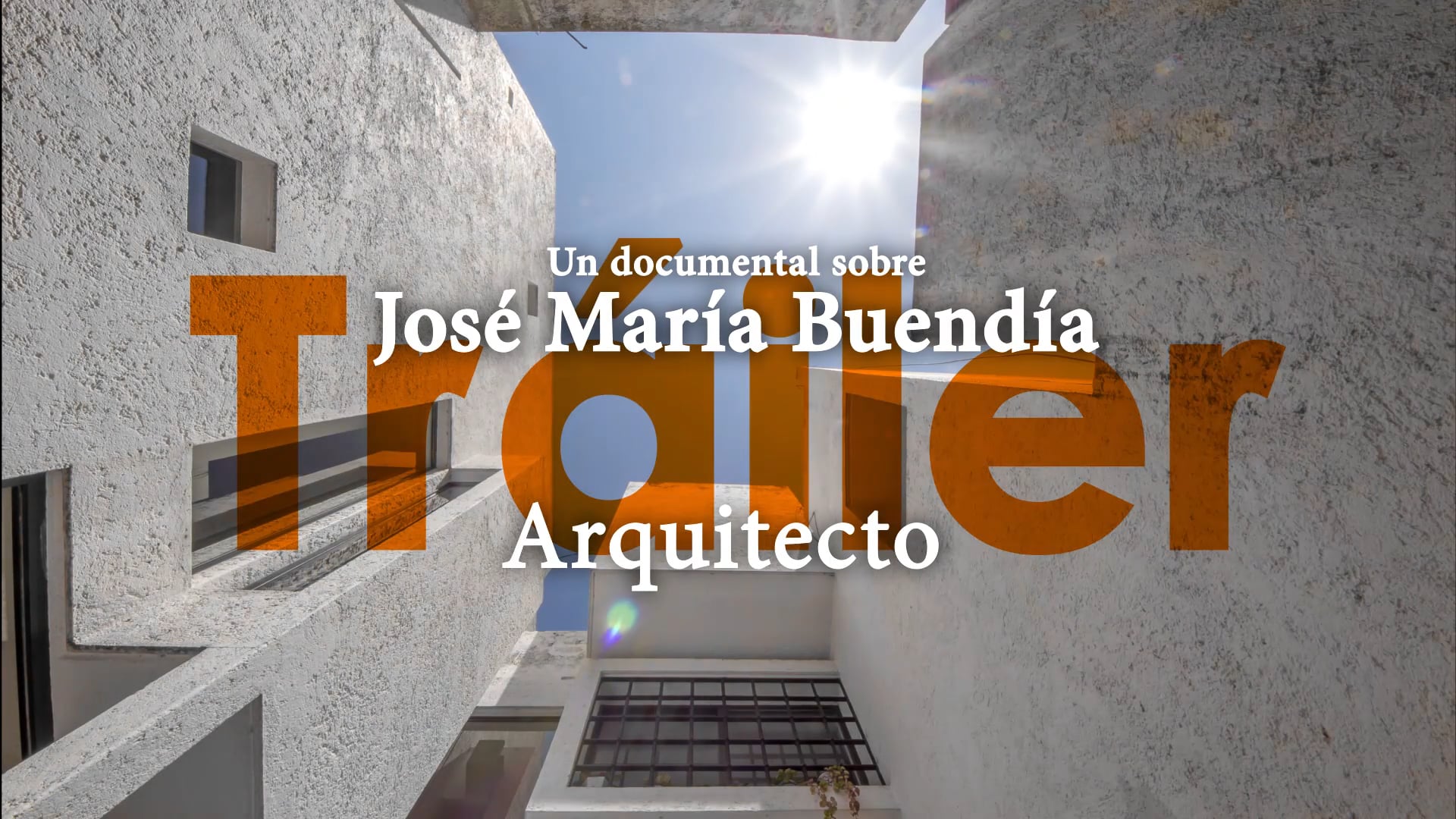 Un documental sobre Arquitecto José María Buendía: Trailer on Vimeo