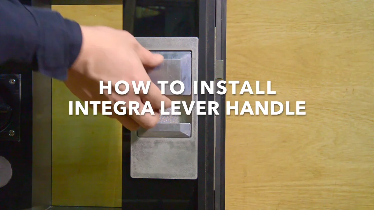 HOW TO INSTALL INTEGRA NEW HANDLE on Vimeo