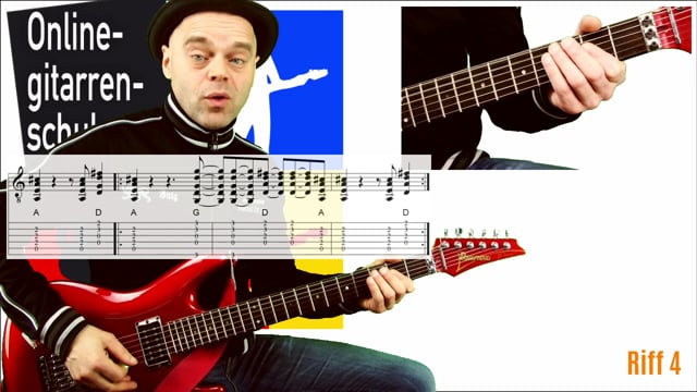 Rockige Wandergitarre