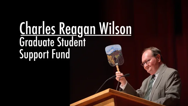 Charles Reagan Wilson - Center for the Study of Southern Culture