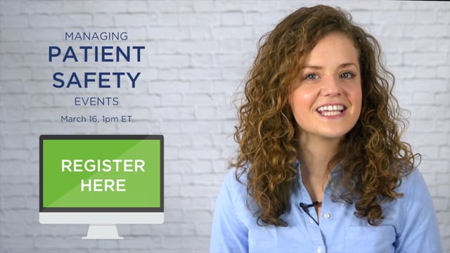 Still from Managing Patient Safety Events with Bryan Health - Webinar Promo by Stagewolf Productions