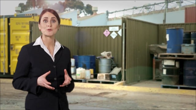 Still from Working safely with chemicals by Stagewolf Productions