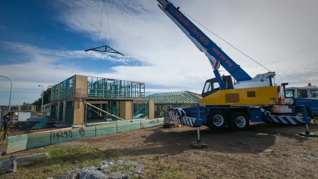 Still from Benefits of planning and scheduling in house construction by Stagewolf Productions