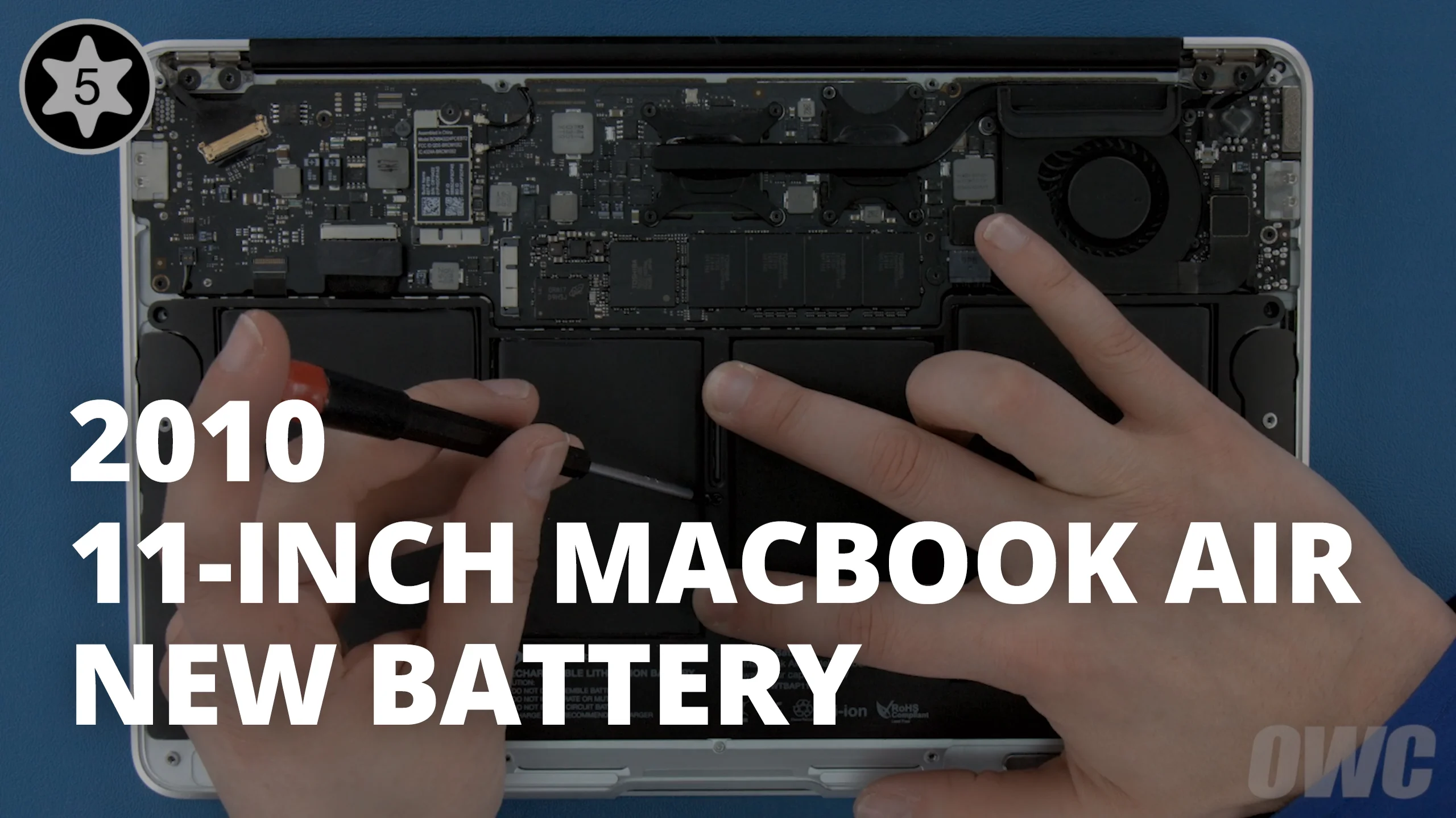 How to Upgrade/Replace the Battery in a 11-inch MacBook Air 2010