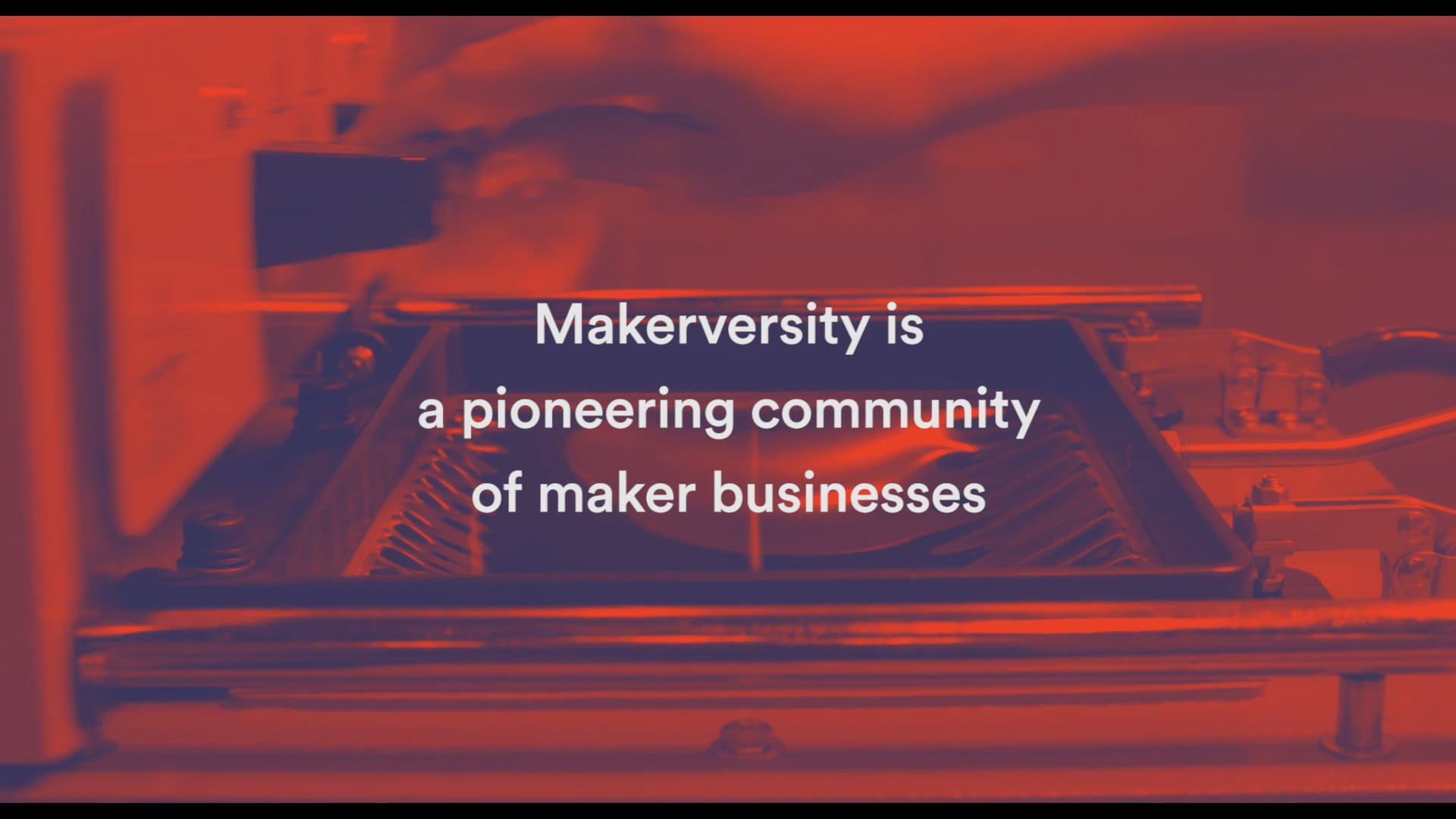 Makerversity: Factory On Thames On Vimeo