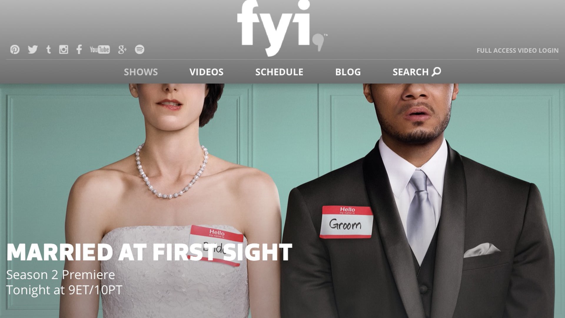 Married At First Sight on fyi - Narration VO by Carolyn