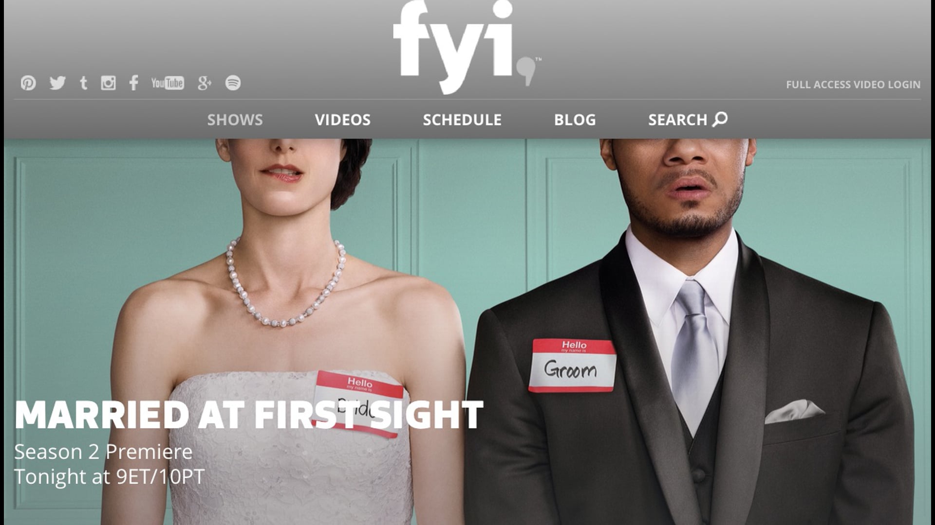 Married At First Sight on fyi - Narration VO by Carolyn