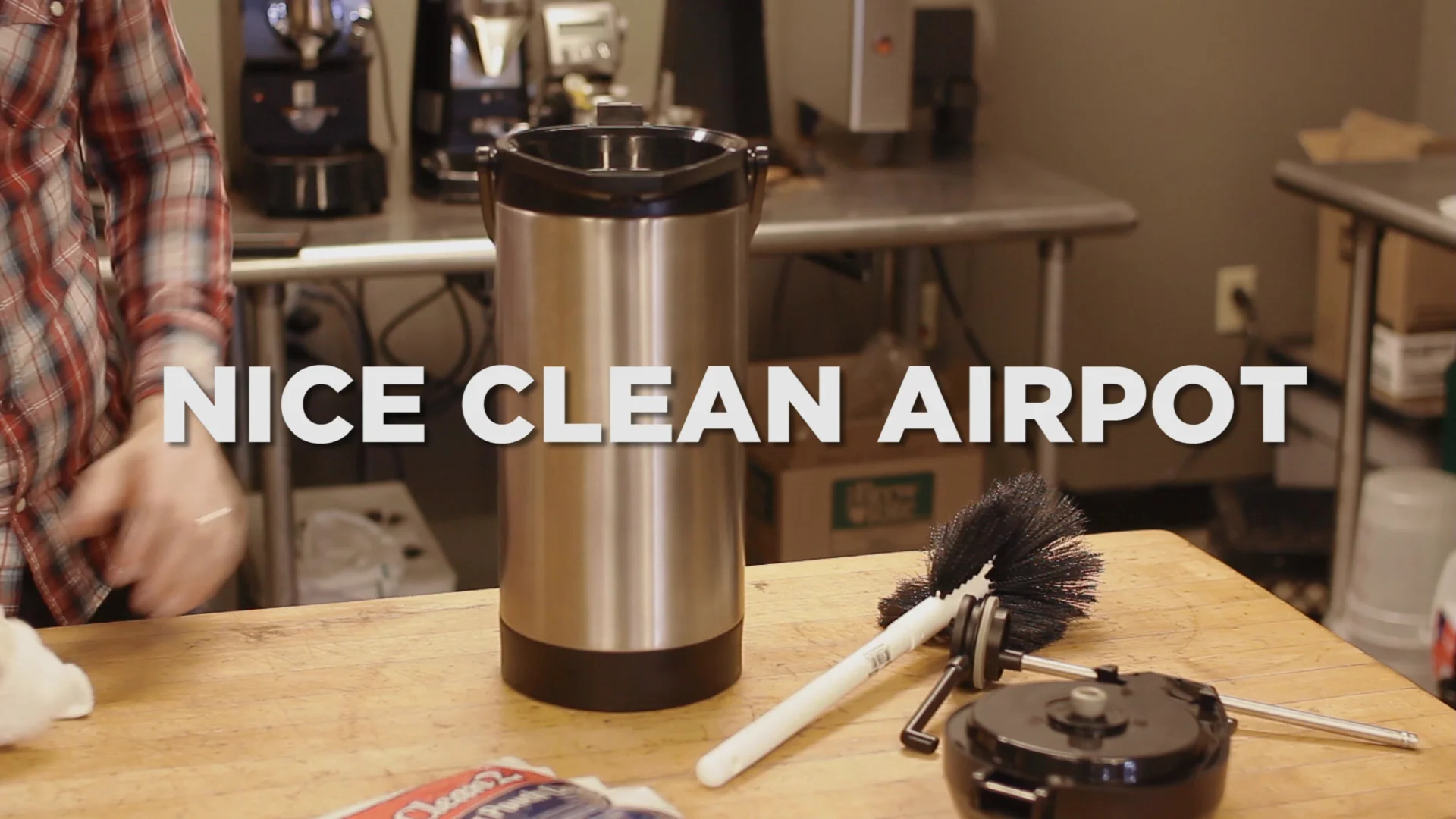 How to Clean a Coffee Airpot 