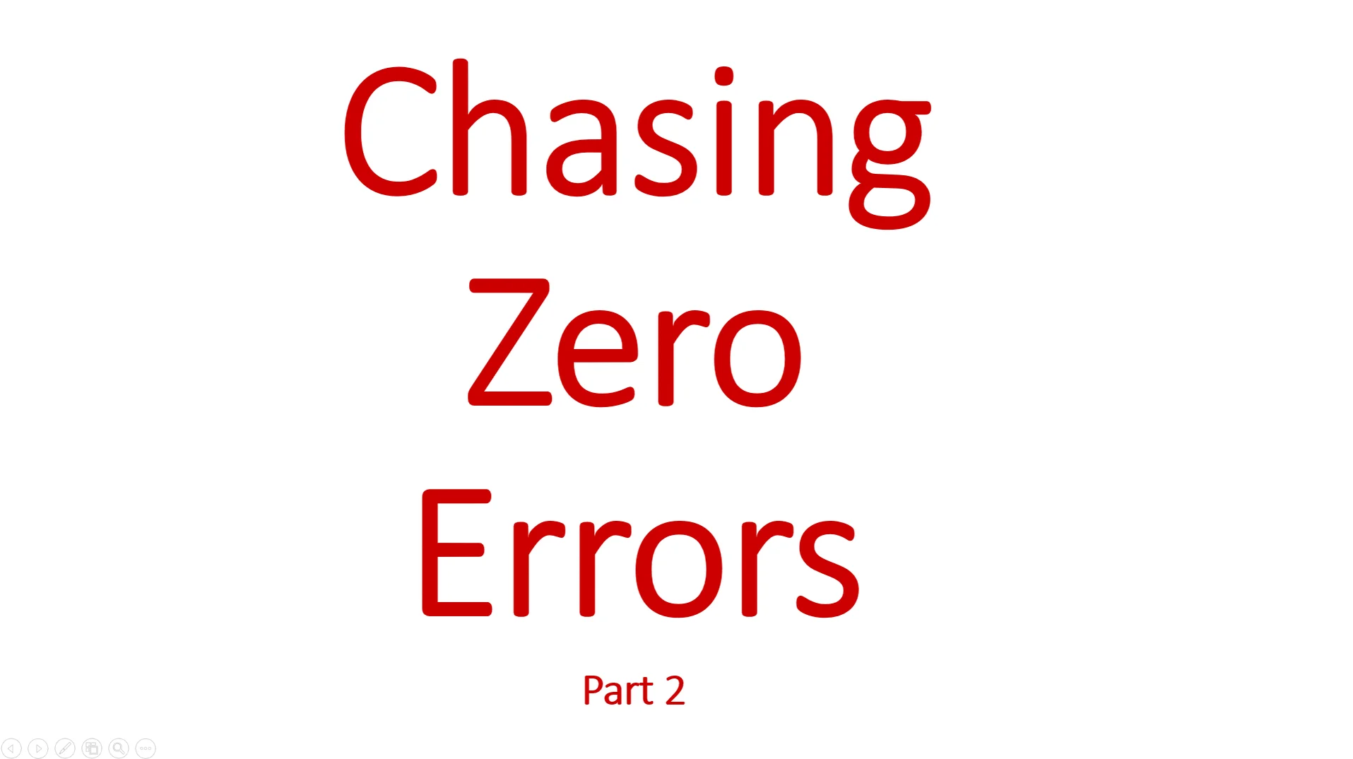 Chasing Zero Winning the War on Healthcare Harm