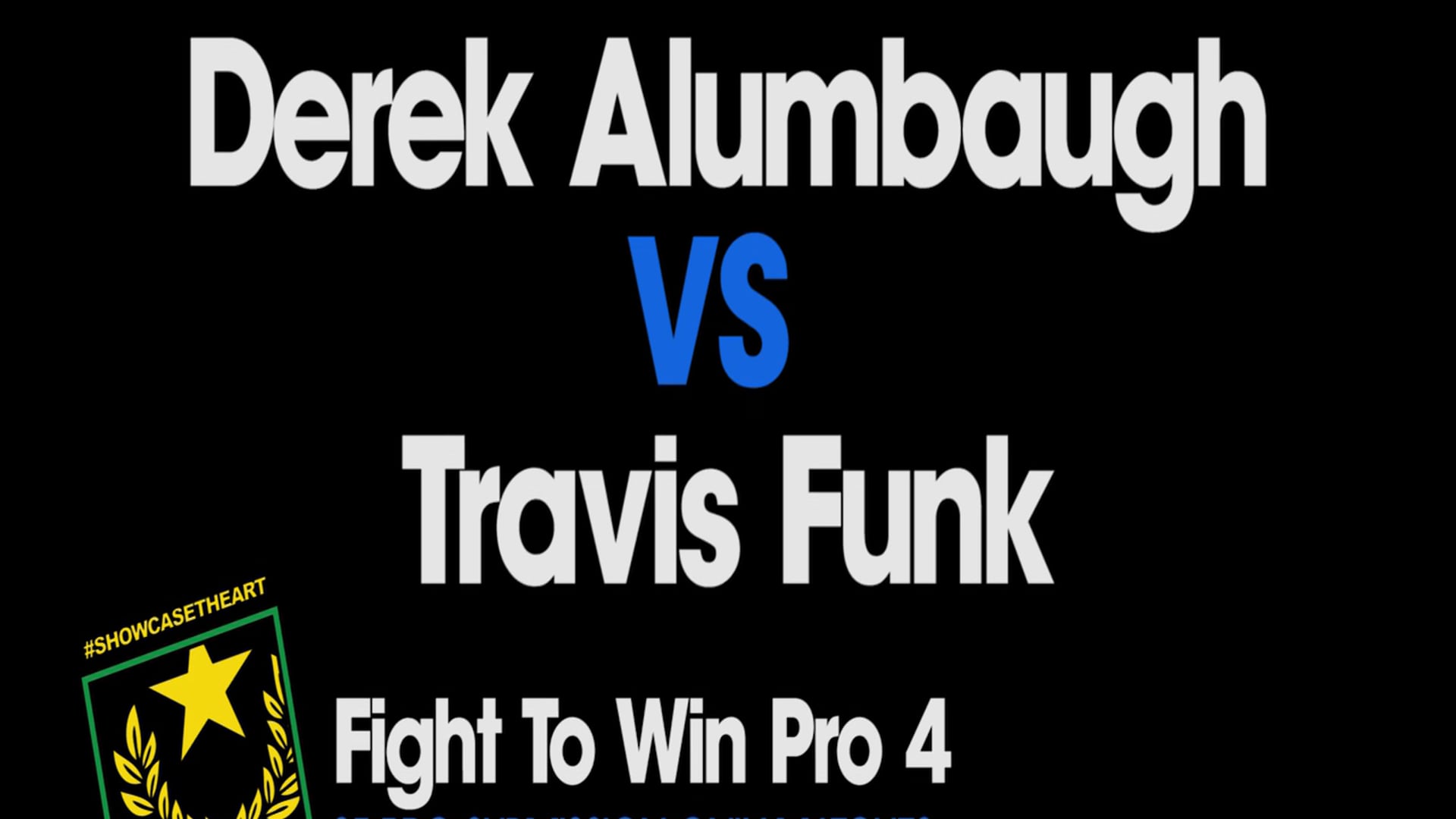 Derek Alumbaugh vs Travis Funk F2WPRO4 Promo Video on Vimeo