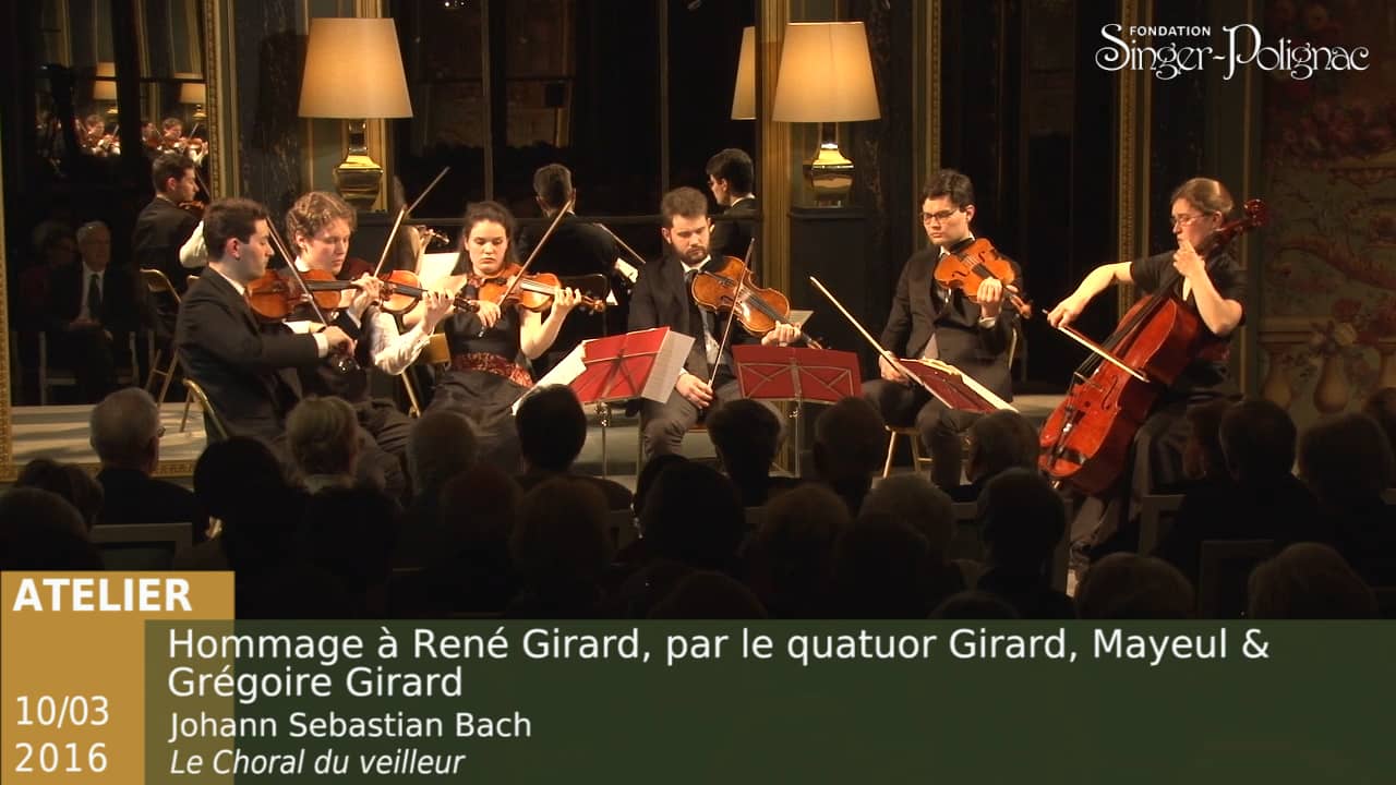 Johann Sebastian Bach - Le Choral du veilleur (par le quatuor Girard ...