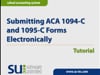 Submitting ACA 1094-C and 1095-C Forms Electronically