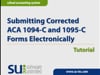 Submitting Corrected ACA 1094-C and 1095-C Forms Electronically