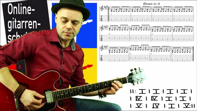 My first Blues-Progression