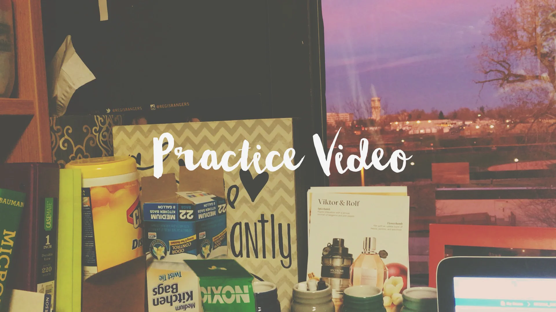 Practice Video on Vimeo