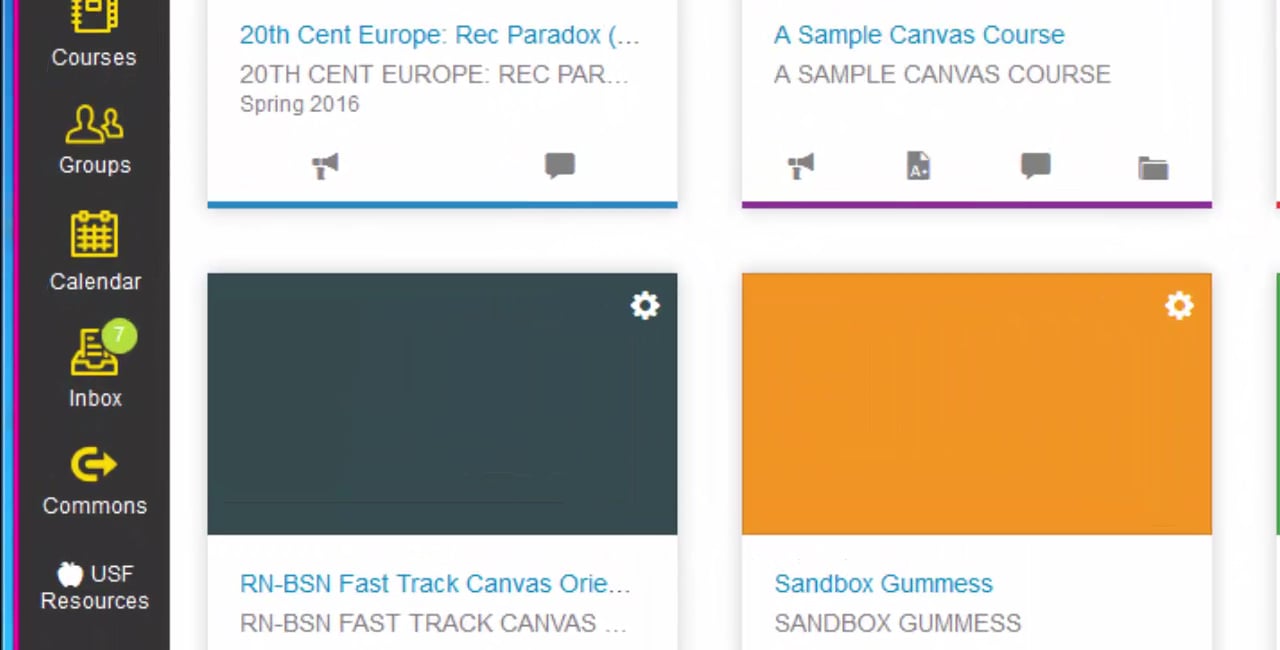Using the Canvas Inbox for Private Messages to fellow students and