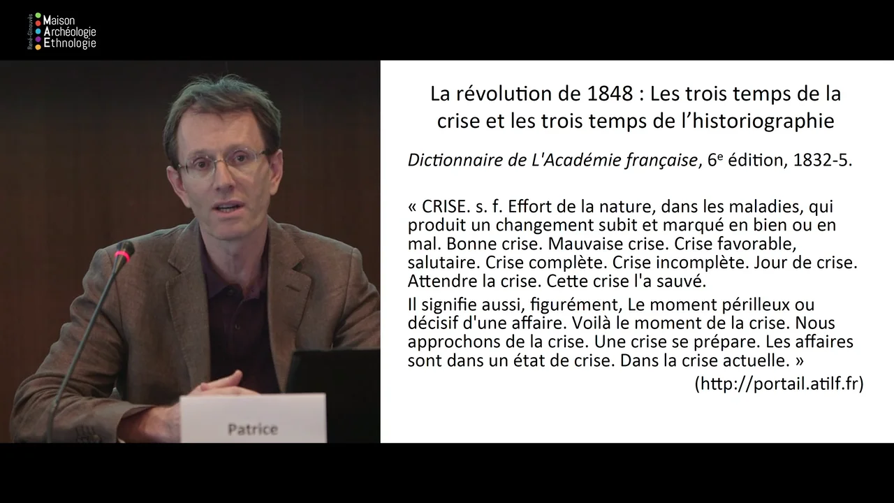 Patrice BAUBEAU - 12e colloque annuel de la MAE on Vimeo