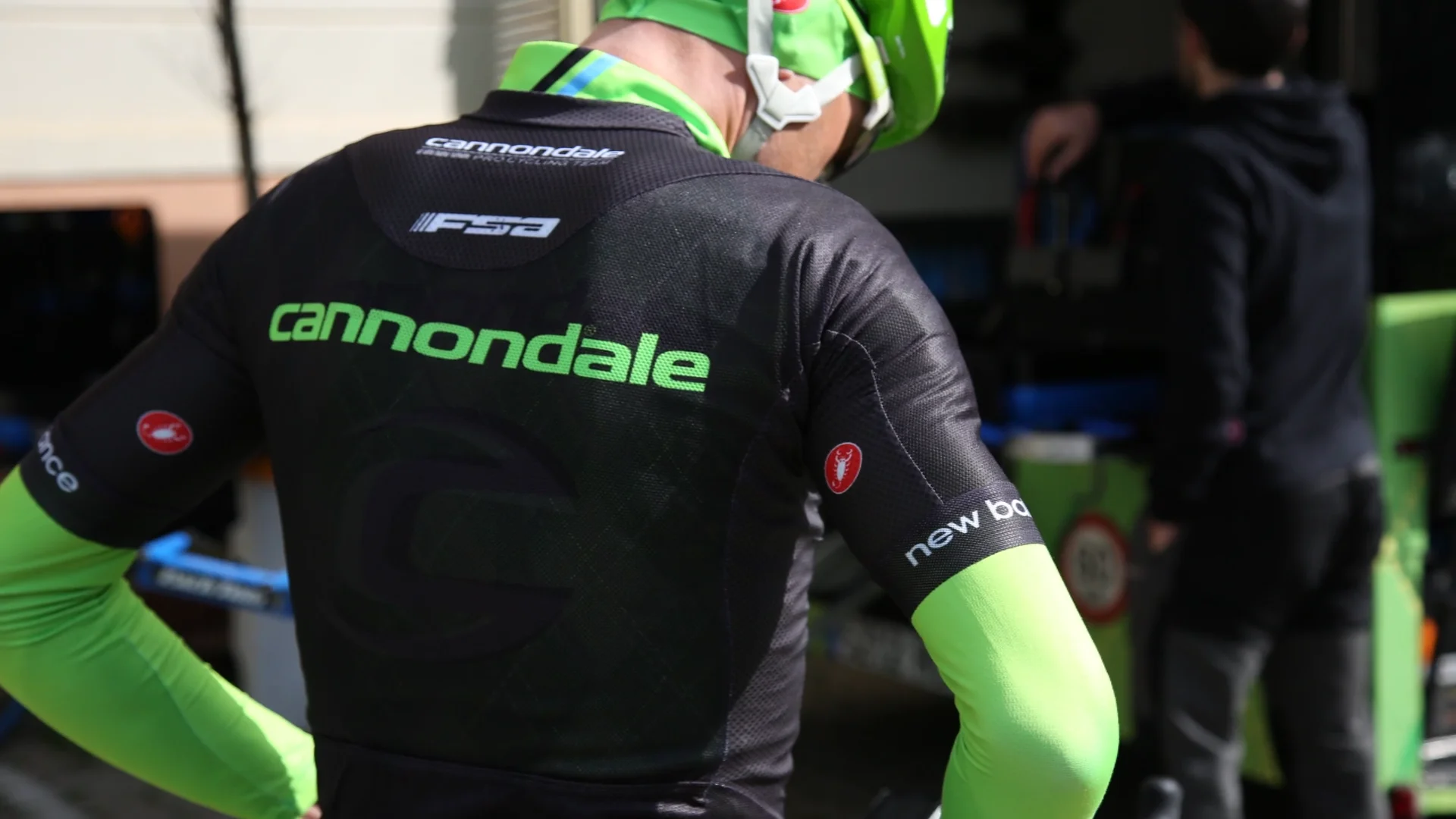 Maillot Cyclisme Castelli Team Cannondale - Vert, Taille M - Occasion