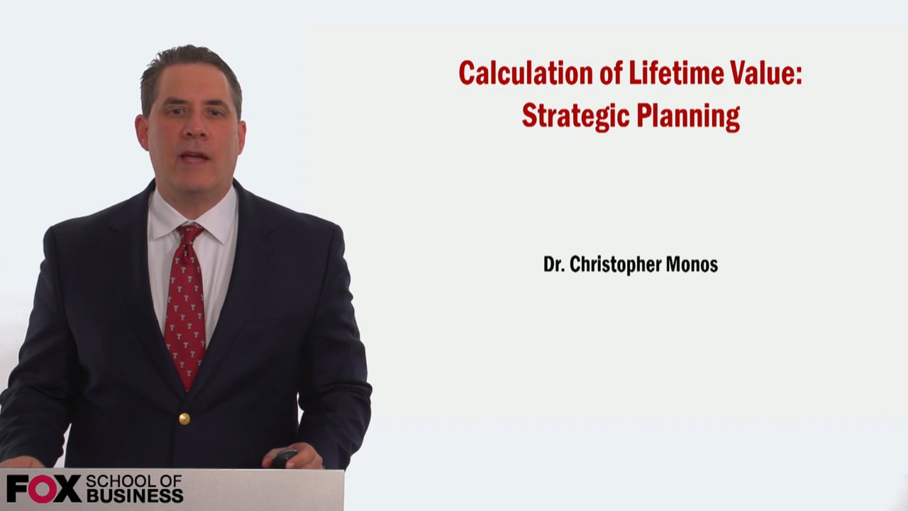 58993Calculation of Lifetime Value – Strategic Planning
